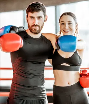 Kickboxing Instructors posing