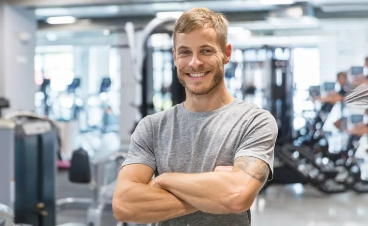 ISSA trainer smiling