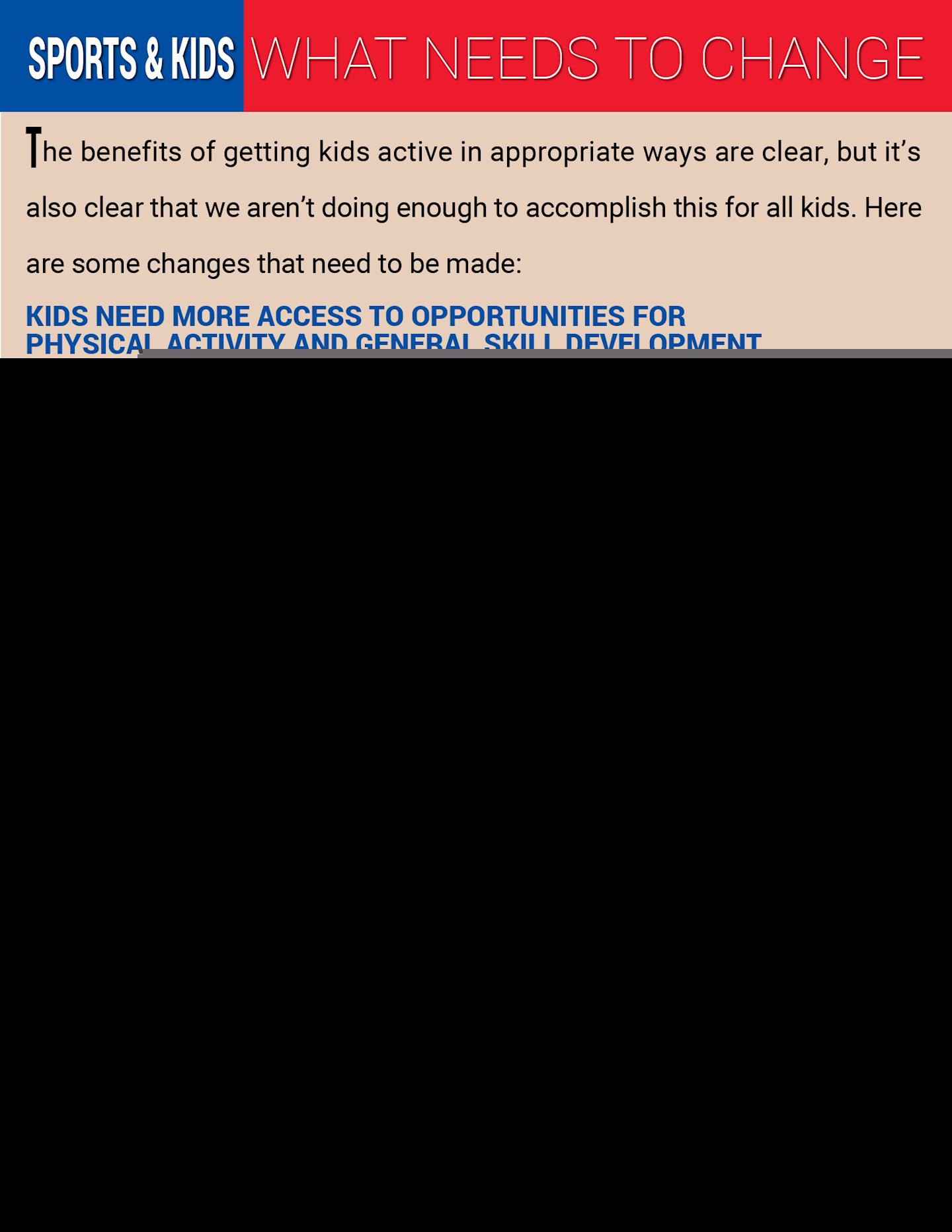 sports/kids infographic image