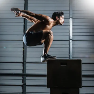 Tactical Conditioning Specialist jumping